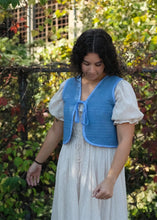 Load image into Gallery viewer, Indigo Quilt Vest