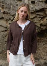 Load image into Gallery viewer, Louisa Cardigan in Chocolate