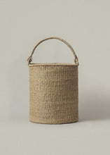 Load image into Gallery viewer, Tall Seagrass Bucket Basket
