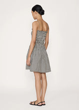 Load image into Gallery viewer, Gingham Strappy Bodice Mini Dress
