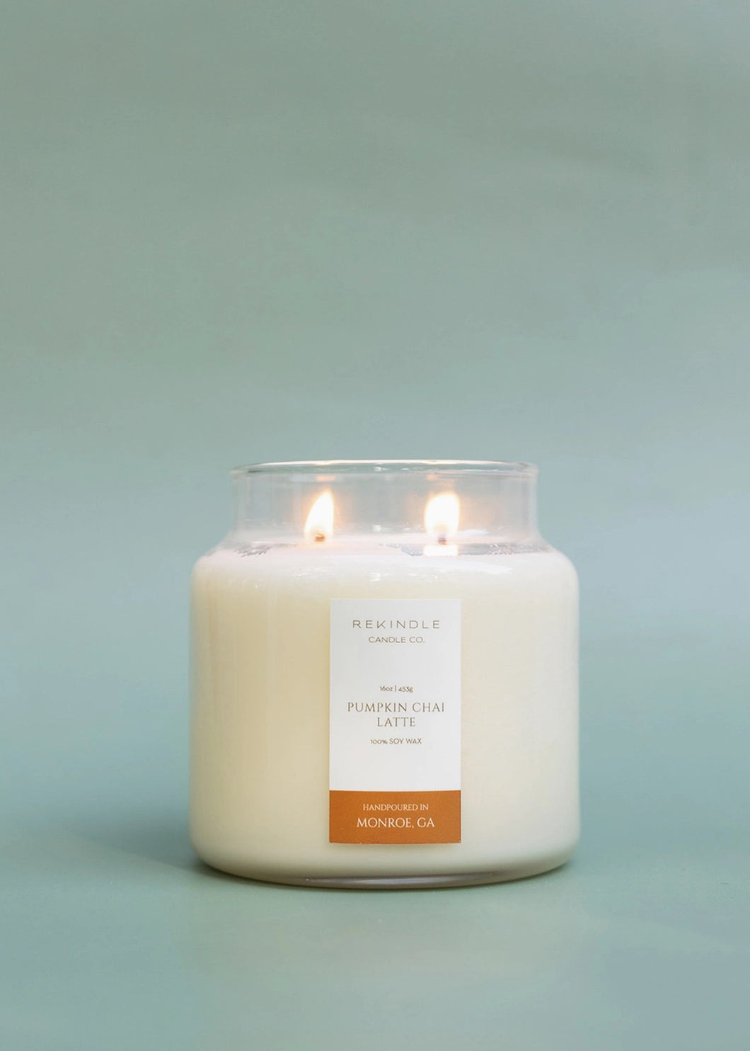 Pumpkin Chai Latte Soy Candle - 16oz.