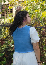 Load image into Gallery viewer, Indigo Quilt Vest
