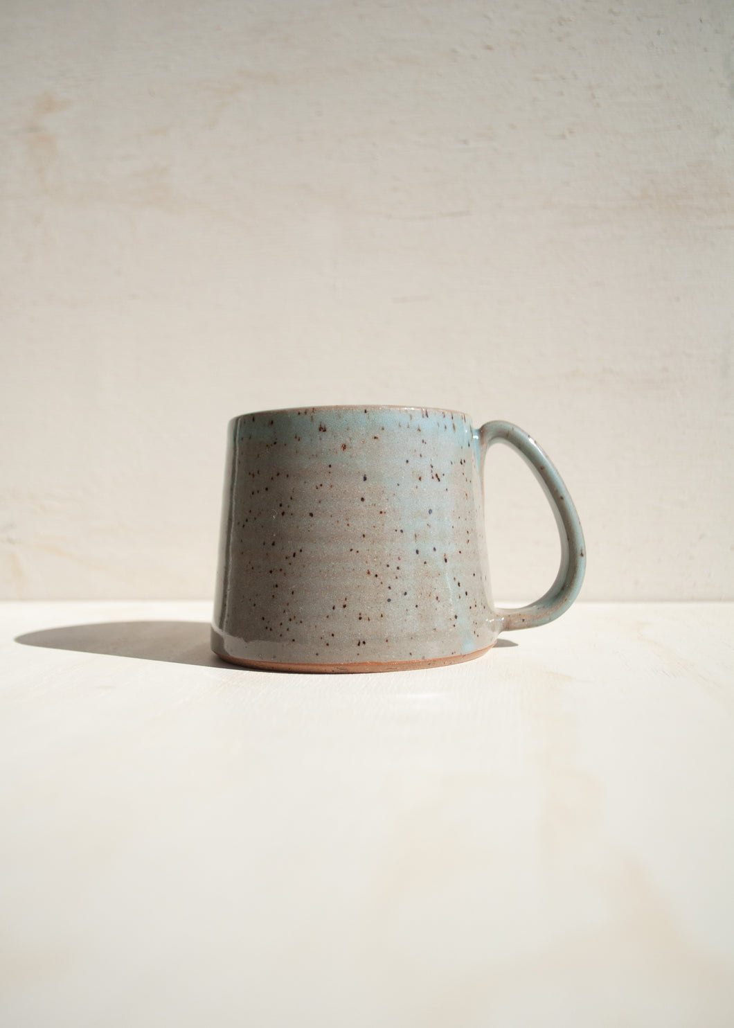 Speckled Ceramic Mug in Blue/Grey