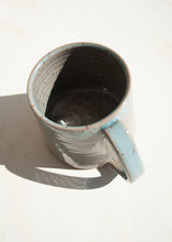 Load image into Gallery viewer, Speckled Ceramic Mug in Blue/Grey
