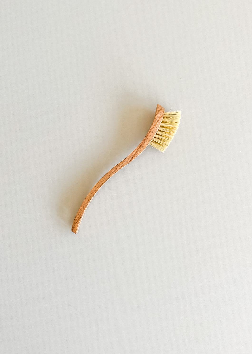 Curved Wooden Dish Brush