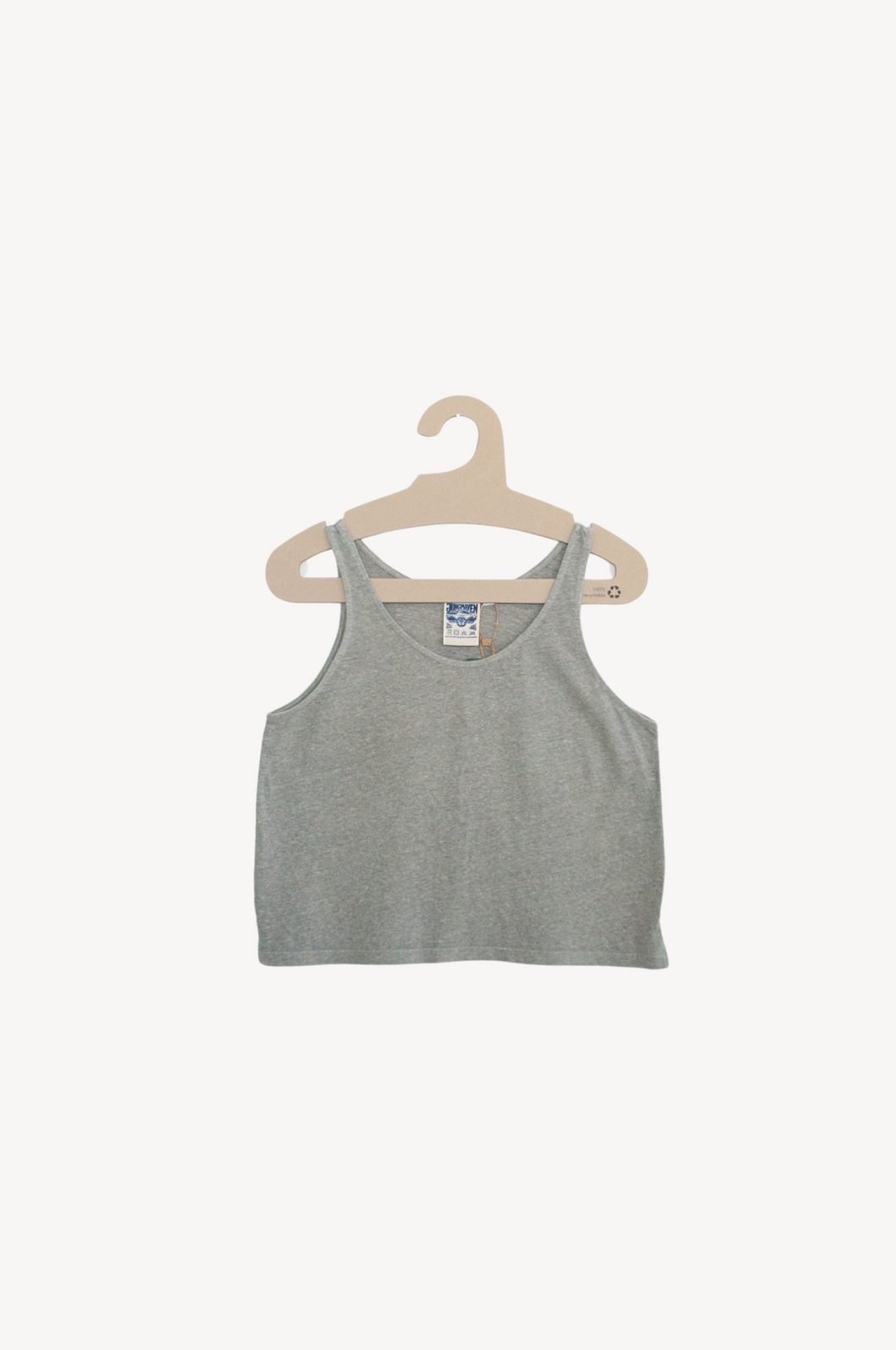 Heathered Cropped Tank